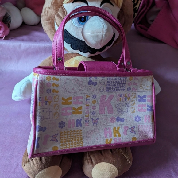 hello kitty 2006 purse / bagpink purple butterfly - Picture 6 of 8